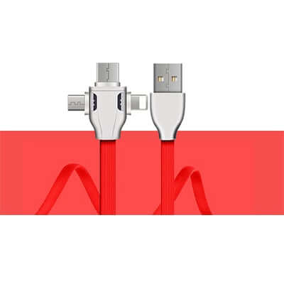 3-in-1 Charging Cable with LED light Corporate Gifts Singapore