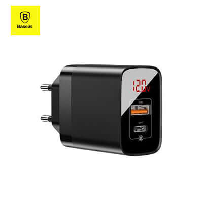 Baseus 18W Fast Charger with Digital Display Corporate Gifts Singapore