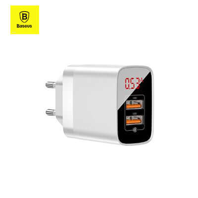 Baseus 18W Fast Charger with Digital Display Corporate Gifts Singapore