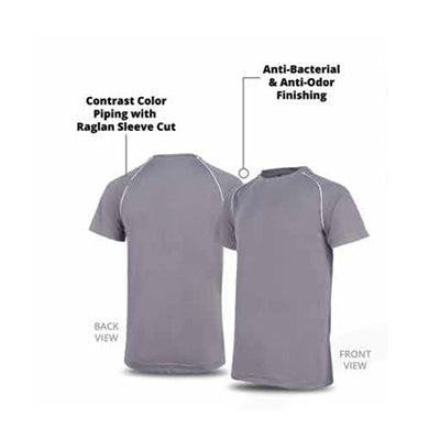 Ultifresh Contrast VOV Piping Crew Neck T-Shirt (Unisex) Corporate Gifts Singapore