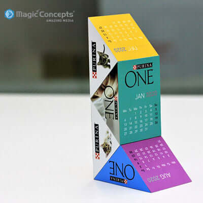 Magic Concepts Magic Magnetic Triangle Calendar Corporate Gifts Singapore