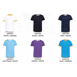 Ultifresh Contrast Side Panel Crew Neck T-Shirt (Unisex) Corporate Gifts Singapore