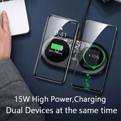 Baseus 15W Dual Wireless Charger Corporate Gifts Singapore