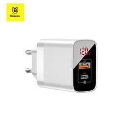 Baseus 18W Fast Charger with Digital Display Corporate Gifts Singapore