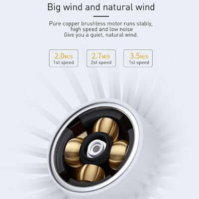 Baseus Mini USB Rechargeable Fan with Powerbank Corporate Gifts Singapore