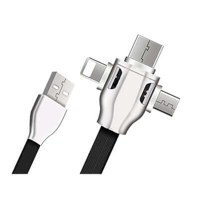 3-in-1 Charging Cable with LED light Corporate Gifts Singapore