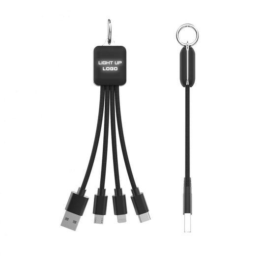 3 in 1 Fast Charging Cable (Rectangular) Corporate Gifts Singapore