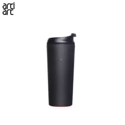 artiart Deer Suction Bottle in sleek black design, ideal for corporate gifts and preventing spills.