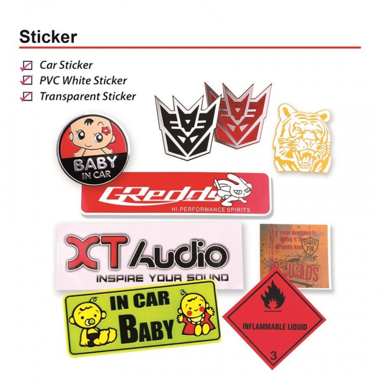 Customized Sticker Corporate Gifts Singapore