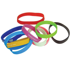 1.5cm Width Silicone Wristband Corporate Gifts Singapore
