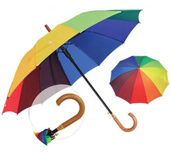 24'' Rainbow Umbrella with 12 Ribs Corporate Gifts Singapore