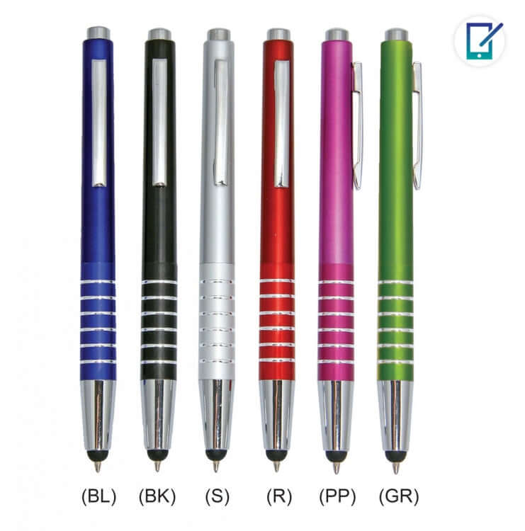 Stylus Pen with Silver Ring Grip Corporate Gifts Singapore