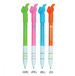 Plastic Pen with Thumb Up Cap Corporate Gifts Singapore