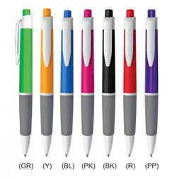 Plastic Pen with Grey Grip Corporate Gifts Singapore