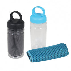 Cooling Sport Towel with Bottle Packaging Corporate Gifts Singapore