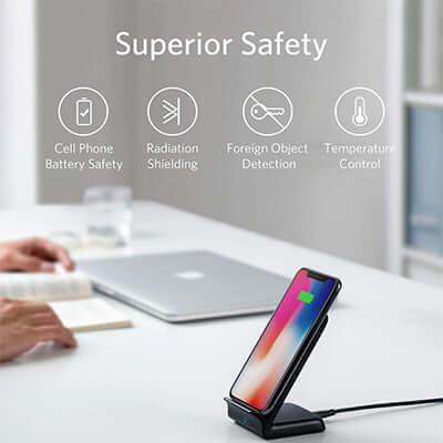 Anker PowerWave 7.5 Wireless Charging Stand 10W Corporate Gifts Singapore