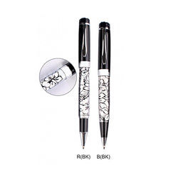 Metal Pen with Flowery Pattern Corporate Gifts Singapore