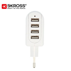 SKROSS 4 Port USB Charger - EURO Corporate Gifts Singapore