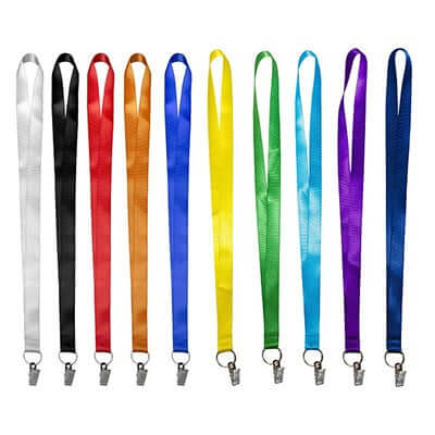 20mm Nylon Lanyard with Square Clip Corporate Gifts Singapore