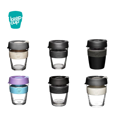 KeepCup Brew Cup 12oz collection featuring stylish design and eco-friendly materials, perfect as a Corporate Gift.