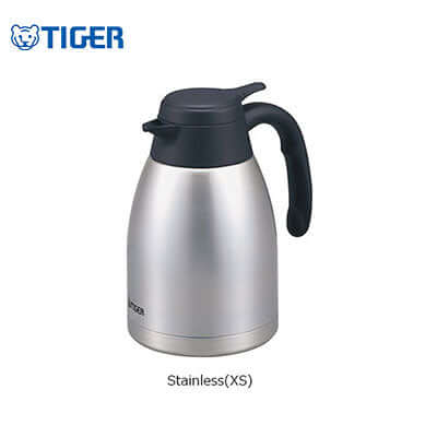 Tiger Stainless Steel Handy Jug 1200ml / 1600ml / 2000ml PWL-A in silver finish, ideal for corporate gifts.