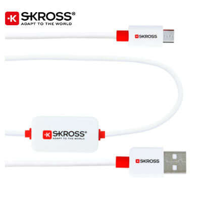 SKROSS Buzz Alarm Cable Micro USB Corporate Gifts Singapore