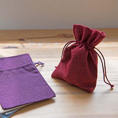 Eco Friendly Jute Accessories Pouch Corporate Gifts Singapore