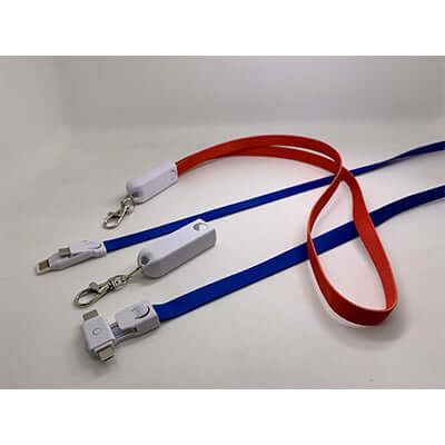 Lanyard 4 in 1 Charging Cable Corporate Gifts Singapore