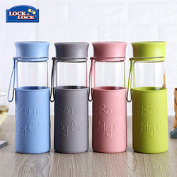 Lock & Lock My Bottle My Colour Glass Water Bottle 500ml Corporate Gifts Singapore