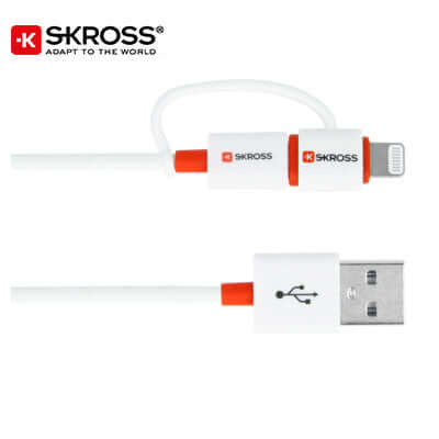 SKROSS 2in1 Cable Corporate Gifts Singapore