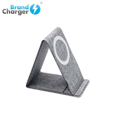 BrandCharger Eco Ascend Charge, sustainable 15W fast wireless charger for Magsafe devices.