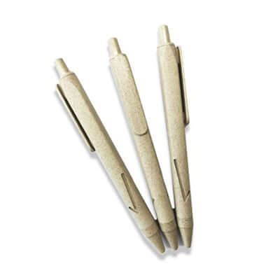 Eco Friendly Wheat Straw Pen Corporate Gifts Singapore
