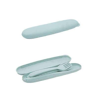 Eco Friendly Wheat Straw Portable Travel Cutlery Set Corporate Gifts Singapore