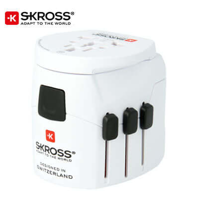 SKROSS Travel Adaptor PRO Light USB - World Corporate Gifts Singapore