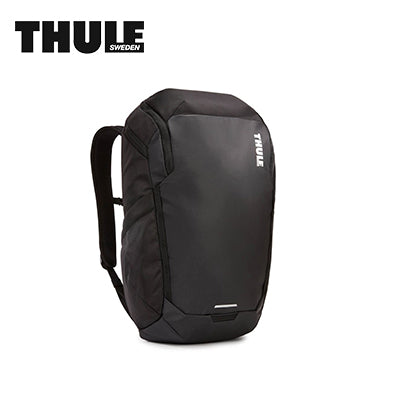 Thule Chasm 26L Backpack in black, designed for durability and versatility for sports and daily use.