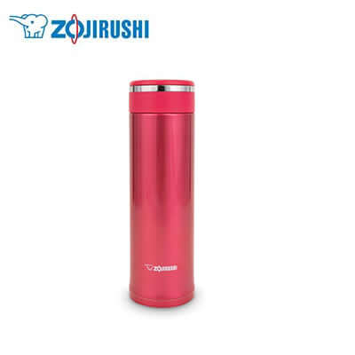 ZOJIRUSHI Stainless Mug Flask 480 ml in vibrant pink color, perfect for travel and corporate gifts.