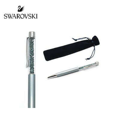 Swarovski Crystalline Lady Ballpoint Pen in Silver Corporate Gifts Singapore