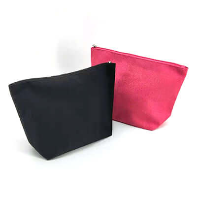 Eco-friendly Stand Up Canvas Zipper Pouch Corporate Gifts Singapore