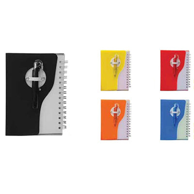 Plastic Cover Notebook with Promotion Pen Corporate Gifts Singapore