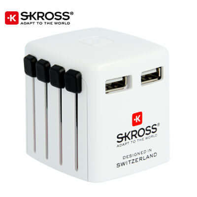 SKROSS Travel Adaptor World USB Charger Corporate Gifts Singapore