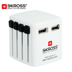 SKROSS Travel Adaptor World USB Charger Corporate Gifts Singapore