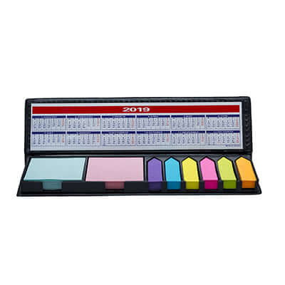 Dual Notepad, Post-it flag with Calendar Memo Holder Corporate Gifts Singapore
