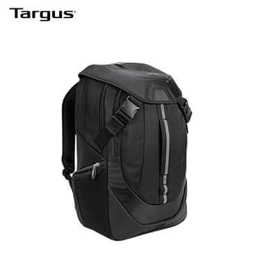 Targus 17.3” Voyager II Backpack with adjustable straps and sleek design, perfect corporate gift for professionals.