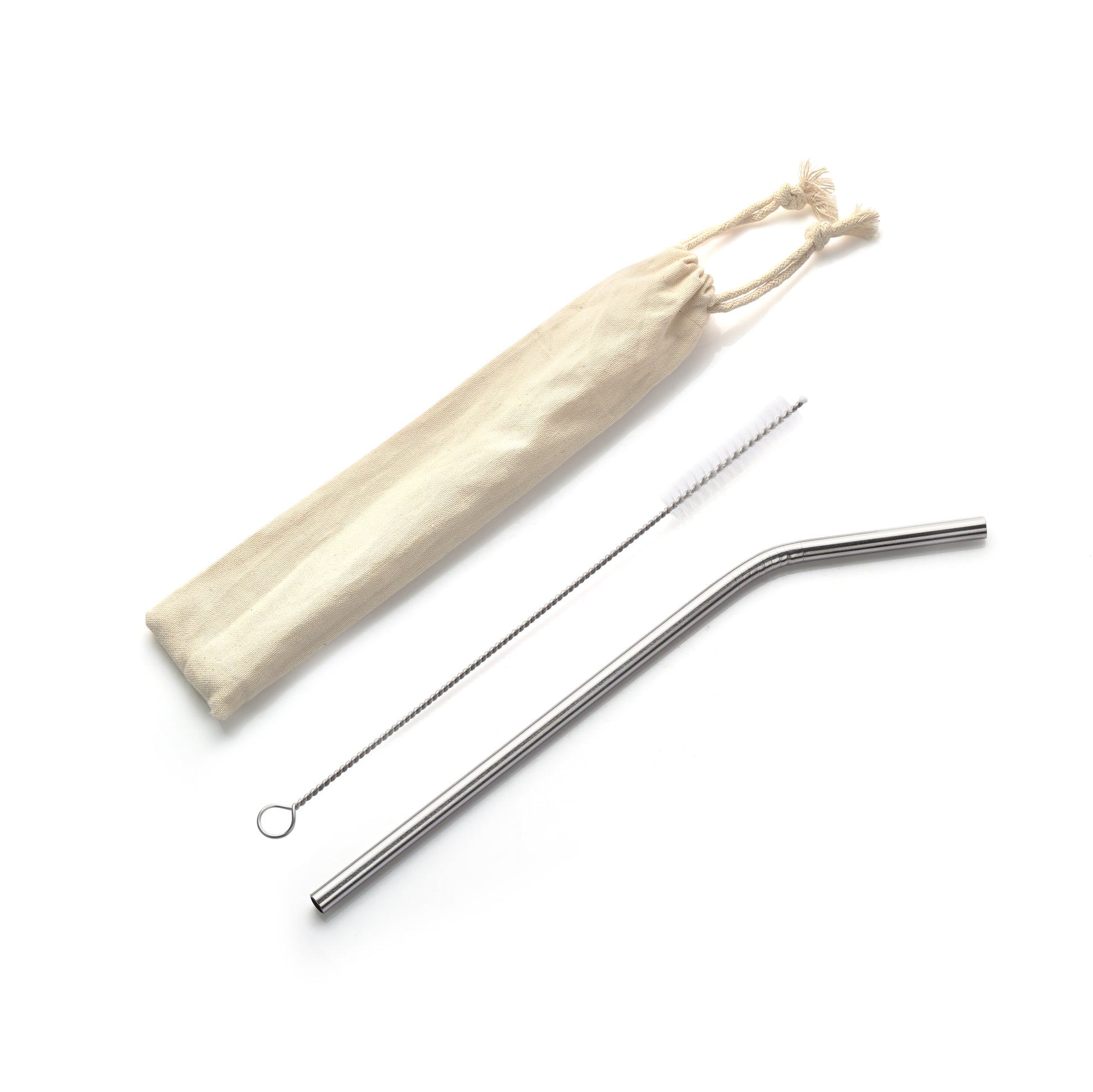 Curve Stainless Steel Straw Corporate Gifts Singapore