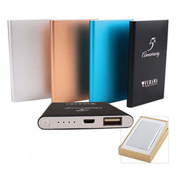 5000mah Aluminum Powerbank Corporate Gifts Singapore