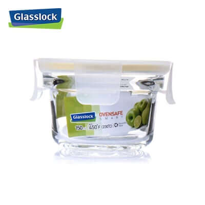 150ml Glasslock Container for storing olives and organizing various items, perfect as a corporate gift.