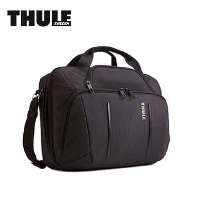 Thule Crossover 2 15.6″ Laptop Bag showcasing its sleek design and functionality for modern professionals.