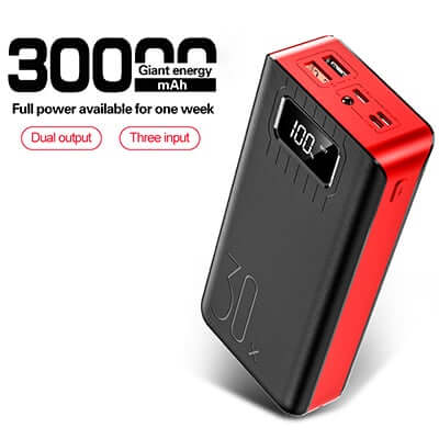 30000mAh Power Bank with Fast Charge Corporate Gifts Singapore
