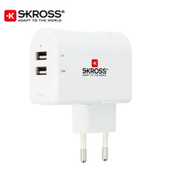 SKROSS 2 Port USB Charger - EURO Corporate Gifts Singapore