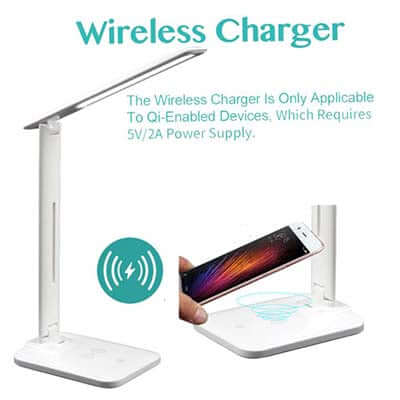 LED Desk Lamp with Wireless Charger Corporate Gifts Singapore